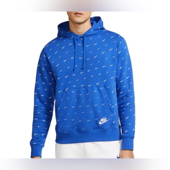 Nike Other - NIKE Blue Swoosh Hoodie 💙